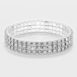 Whitney 3 Lines Stretch Bracelet