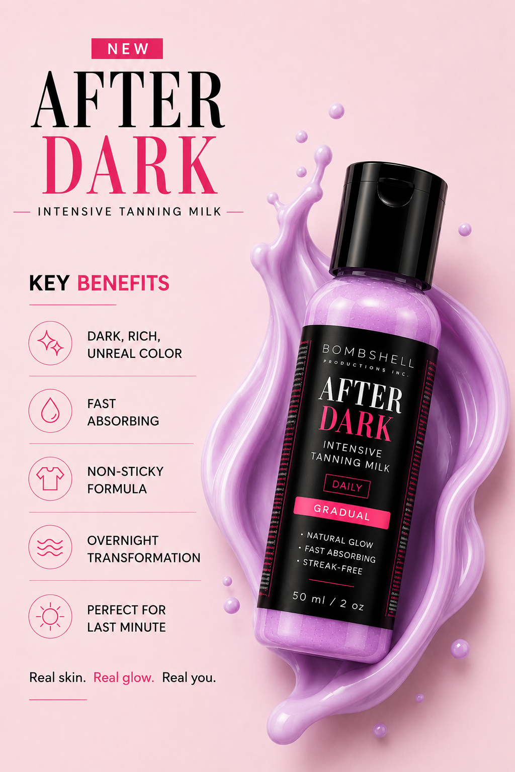 After Dark Intensive Tanning Milk (2oz) - Image 2