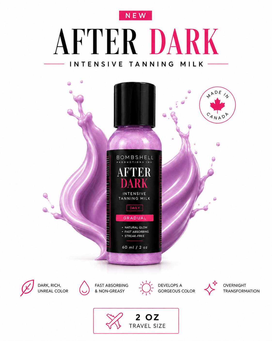After Dark Intensive Tanning Milk (2oz)