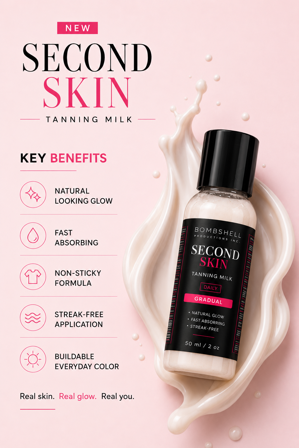 Second Skin Tanning Milk (2oz) - Image 2